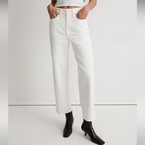 Madewell Denim - Madewell Women's High Rise Jeans - White